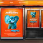 Free Street Ad Poster Mockup PSD