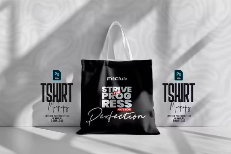 Tote-Bag Mockup Template PSD Now